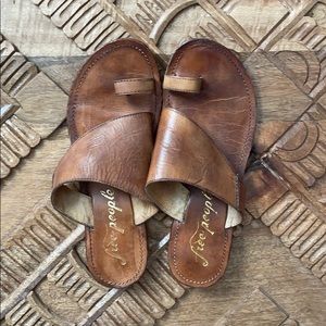 Free people leather sandals 38